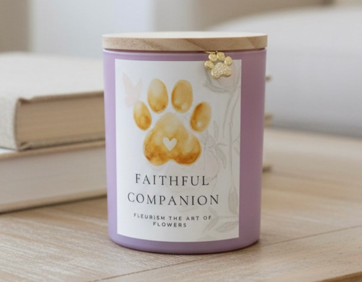 Faithful companion candle