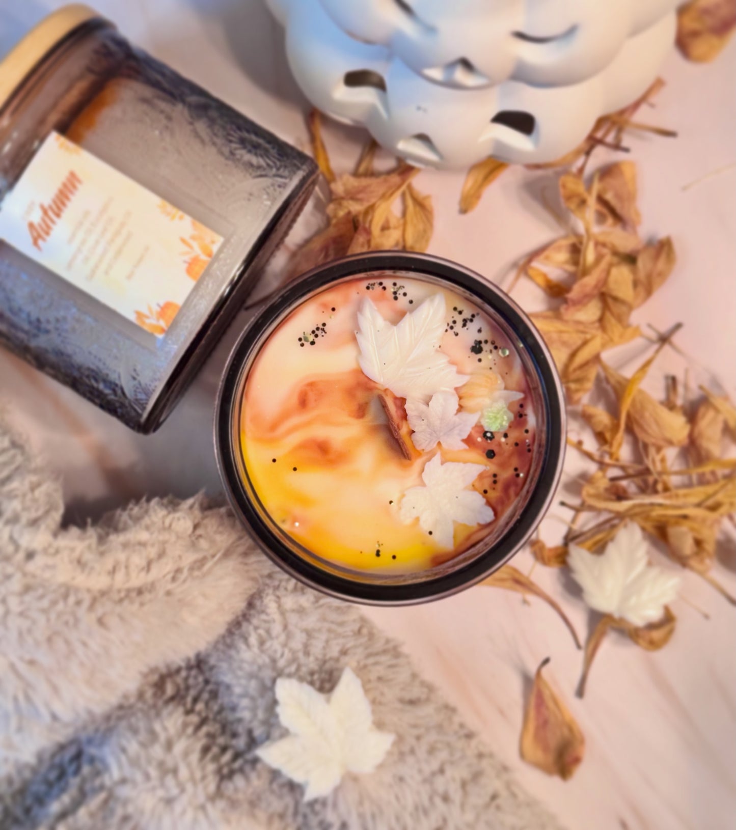 Cozy Autumn Wood Wick Candle